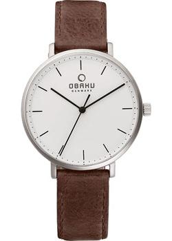 Obaku Часы Obaku V186LXCWRN. Коллекция Leather obaku v189lxvnsa