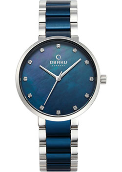 

fashion наручные женские часы Obaku V189LXCLSL. Коллекция Links