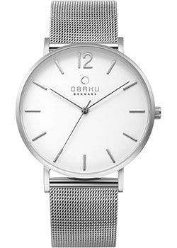 fashion наручные  мужские часы Obaku V197GXCWMC. Коллекция Mesh - фото 1