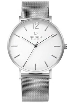 

fashion наручные мужские часы Obaku V197GXCWMC1. Коллекция Mesh