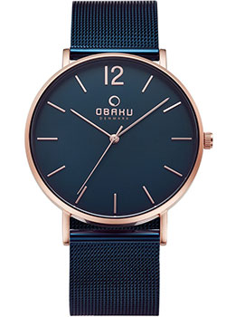 fashion наручные  мужские часы Obaku V197GXVLML. Коллекция Mesh - фото 1