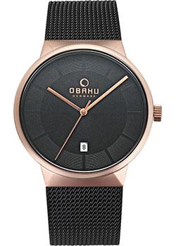 

fashion наручные мужские часы Obaku V200GDVBMB. Коллекция Mesh