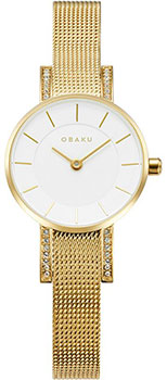 fashion наручные  женские часы Obaku V207LEGIMG. Коллекция Mesh - фото 1