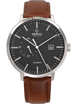 

fashion наручные мужские часы Obaku V210GTCBRN. Коллекция Leather