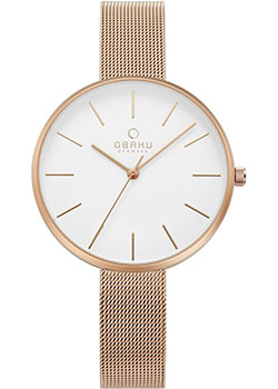 fashion наручные  женские часы Obaku V211LXVIMV. Коллекция Mesh - фото 1