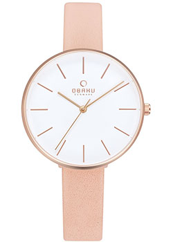 

fashion наручные женские часы Obaku V211LXVIRL. Коллекция Leather