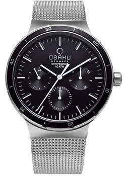 fashion наручные  мужские часы Obaku V220GMCBMC. Коллекция Mesh - фото 1