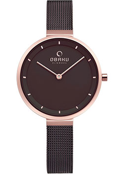 

fashion наручные женские часы Obaku V225LXVNMN. Коллекция Mesh
