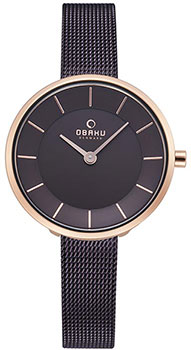 

fashion наручные женские часы Obaku V226LXVNMN. Коллекция Mesh