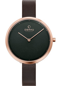 

fashion наручные женские часы Obaku V227LXVNMN. Коллекция Ultra Slim