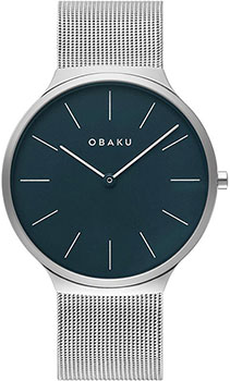 

fashion наручные мужские часы Obaku V240GXCLMC. Коллекция Mesh