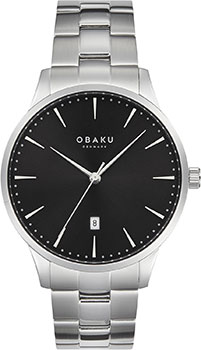 fashion наручные  мужские часы Obaku V247XDCBSC. Коллекция Links - фото 1