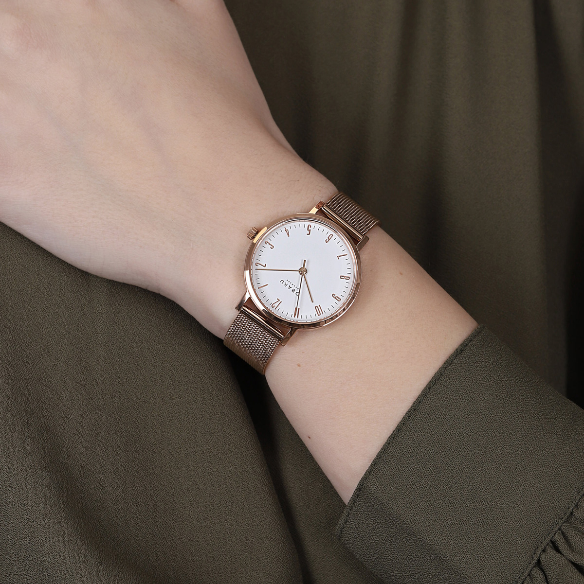 Obaku rose gold hotsell