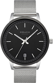 fashion наручные  мужские часы Obaku V270GDABMC. Коллекция Salvie - фото 1