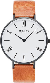 Часы Obaku Ultra Slim V283GXBWRZ-DIB