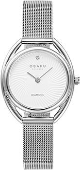 fashion наручные  женские часы Obaku V286LXCIMC. Коллекция Diamond - фото 1