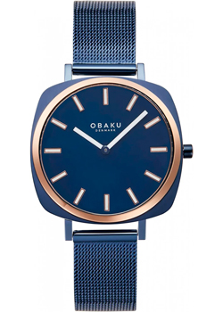 fashion наручные  женские часы Obaku V296LXSLML. Коллекция Mesh - фото 1