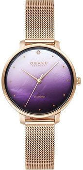 Часы Obaku Diamond V320LXVZMV-DQ