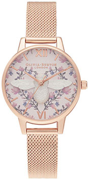 

fashion наручные женские часы Olivia Burton OB16AM166. Коллекция Meant To Bee
