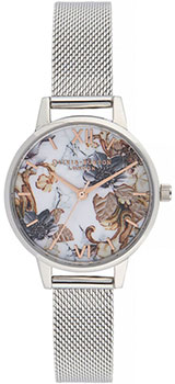 

fashion наручные женские часы Olivia Burton OB16CS16. Коллекция Marble Florals