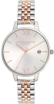 

fashion наручные женские часы Olivia Burton OB16DE06. Коллекция Demi Date