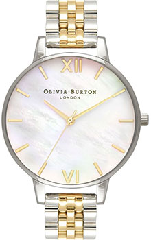 

fashion наручные женские часы Olivia Burton OB16MOP05. Коллекция Mother of Pearl Bracelet