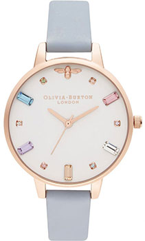 

fashion наручные женские часы Olivia Burton OB16RB12. Коллекция Rainbow Bee
