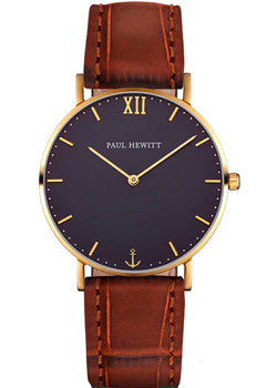 

fashion наручные мужские часы Paul Hewitt PH-SA-G-Sm-B-14M. Коллекция Sailor Line