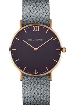 

fashion наручные мужские часы Paul Hewitt PH-SA-G-Sm-B-18M. Коллекция Sailor Line