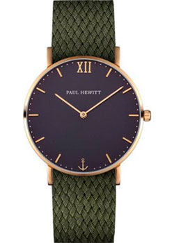 

fashion наручные мужские часы Paul Hewitt PH-SA-G-Sm-B-20M. Коллекция Sailor Line