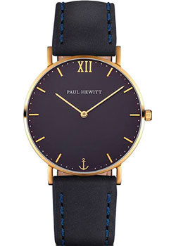 

fashion наручные мужские часы Paul Hewitt PH-SA-G-St-B-11M. Коллекция Sailor Line