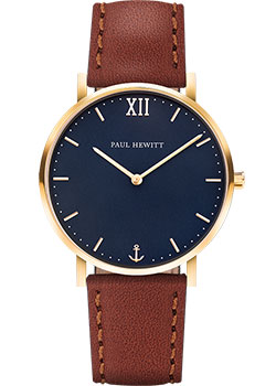 

fashion наручные мужские часы Paul Hewitt PH-SA-G-St-B-1M. Коллекция Sailor Line