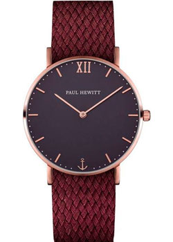 

fashion наручные мужские часы Paul Hewitt PH-SA-R-Sm-B-19M. Коллекция Sailor Line