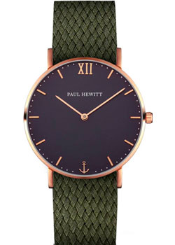 

fashion наручные мужские часы Paul Hewitt PH-SA-R-St-B-20M. Коллекция Sailor Line