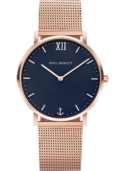 

fashion наручные мужские часы Paul Hewitt PH-SA-R-St-B-4M. Коллекция Sailor Line