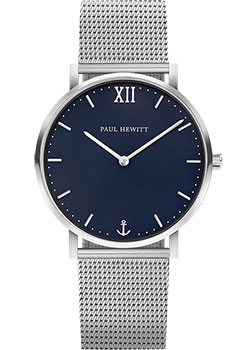 

fashion наручные мужские часы Paul Hewitt PH-SA-S-St-B-4M. Коллекция Sailor Line