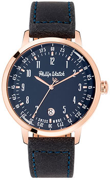

fashion наручные мужские часы Philip watch 8251598001. Коллекция Grand Archive 1940