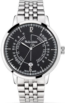

fashion наручные мужские часы Philip watch 8253598003. Коллекция Grand Archive 1940