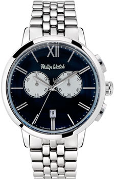 

fashion наручные мужские часы Philip watch 8273698003. Коллекция Grand Archive 1940
