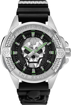 fashion наручные  мужские часы Philipp Plein PWAAA0121. Коллекция The Skull - фото 1