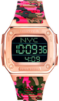 fashion наручные  мужские часы Philipp Plein PWHAA1622. Коллекция Hyper Shock - фото 1