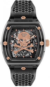 

fashion наручные мужские часы Philipp Plein PWPTA0424. Коллекция The Skeleton