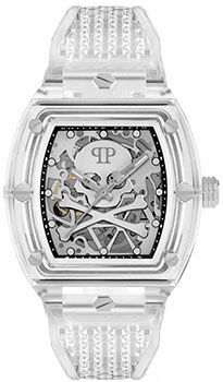 

fashion наручные мужские часы Philipp Plein PWPTA0524. Коллекция The Skeleton