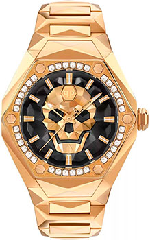 

fashion наручные мужские часы Philipp Plein PWPWA0824. Коллекция The Skull Spikes