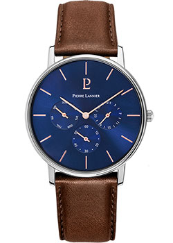 

fashion наручные мужские часы Pierre Lannier 208G164. Коллекция Week-end Cityline