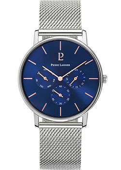 

fashion наручные мужские часы Pierre Lannier 208G168. Коллекция Week-end Cityline