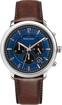 

fashion наручные мужские часы Pierre Lannier 228H164. Коллекция Chrono