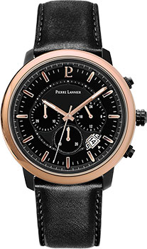 

fashion наручные мужские часы Pierre Lannier 229F433. Коллекция Chrono