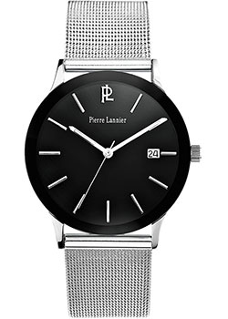 

fashion наручные мужские часы Pierre Lannier 252D138. Коллекция Elegance Style