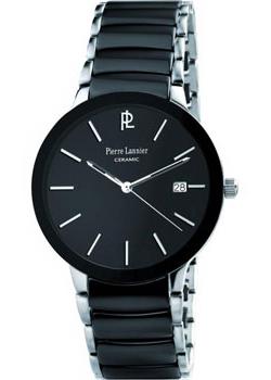 

fashion наручные мужские часы Pierre Lannier 255C139. Коллекция Elegance Ceramic